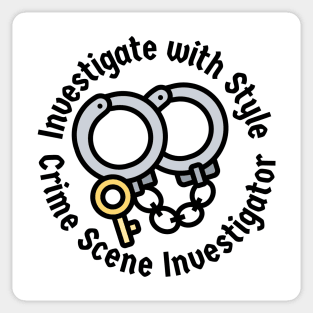 Crime Scene Investigator Sticker